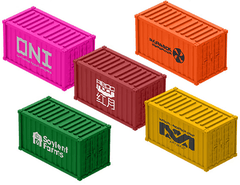 Monster Scenery - Cargo Containers